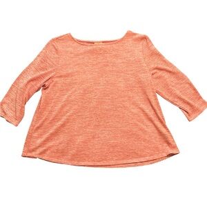 Women's Light Red Striped Top PTP 24 L24